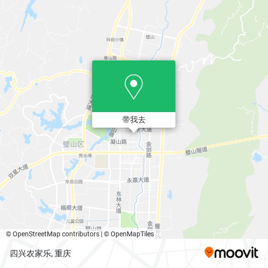 四兴农家乐地图