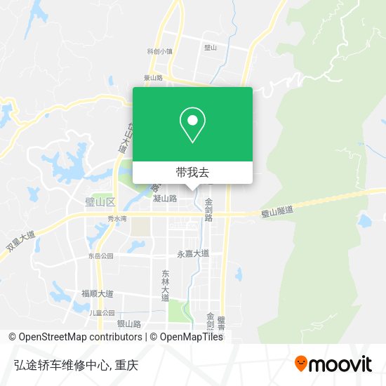 弘途轿车维修中心地图