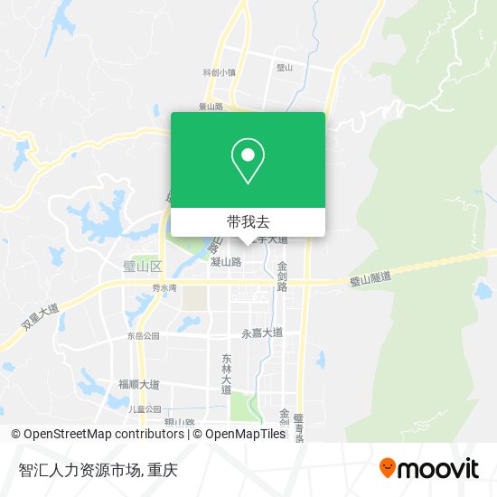 智汇人力资源市场地图