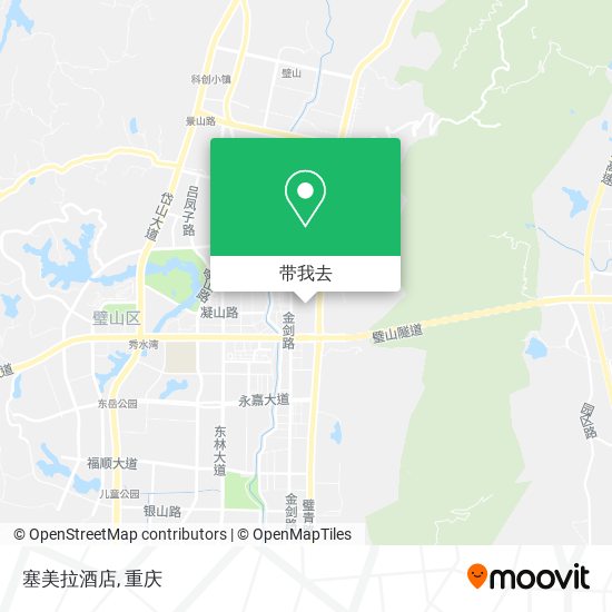 塞美拉酒店地图