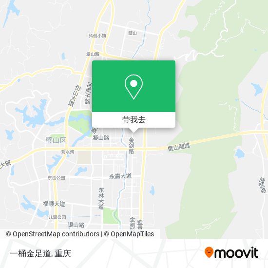 一桶金足道地图