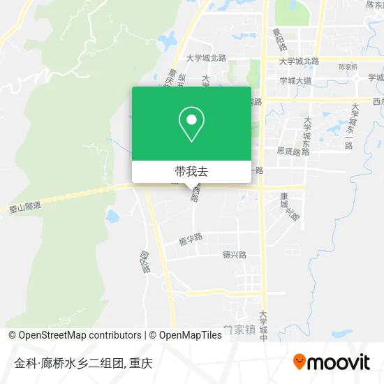 金科·廊桥水乡二组团地图