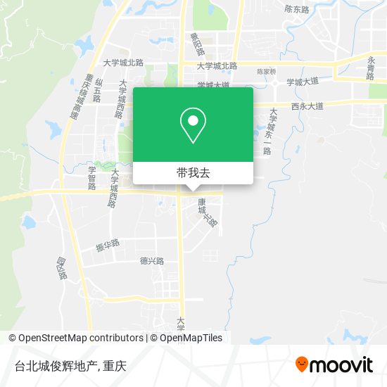 台北城俊辉地产地图