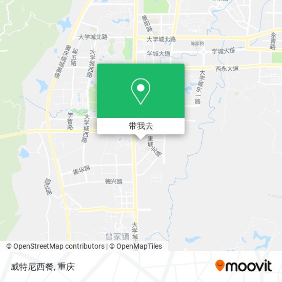 威特尼西餐地图
