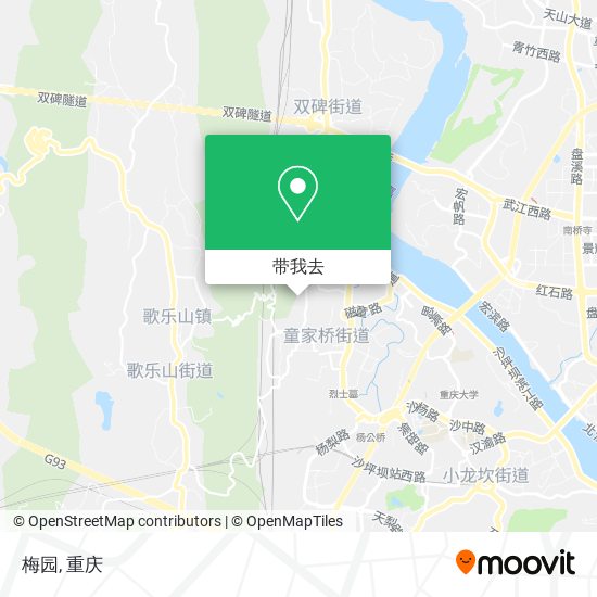 梅园地图