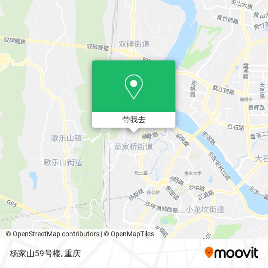 杨家山59号楼地图