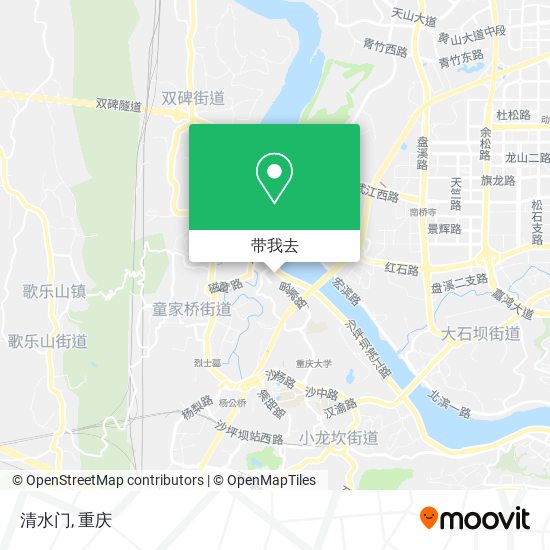 清水门地图