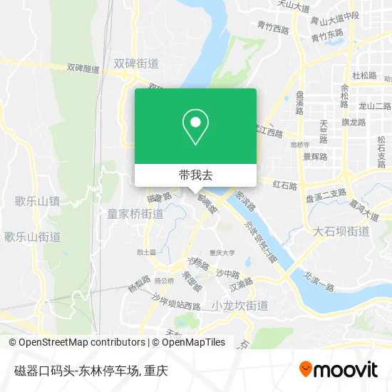 磁器口码头-东林停车场地图