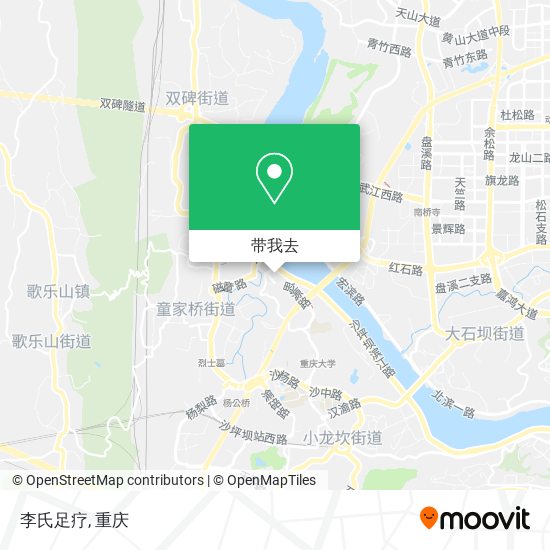李氏足疗地图