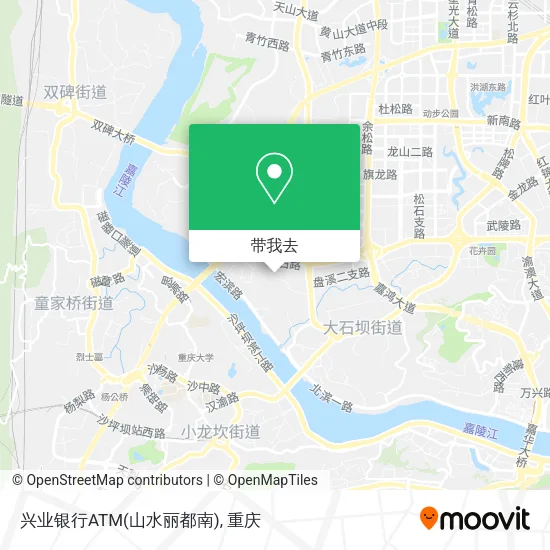 兴业银行ATM(山水丽都南)地图
