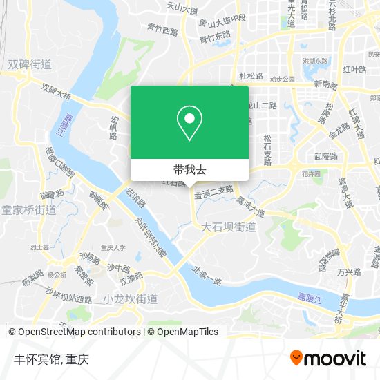 丰怀宾馆地图