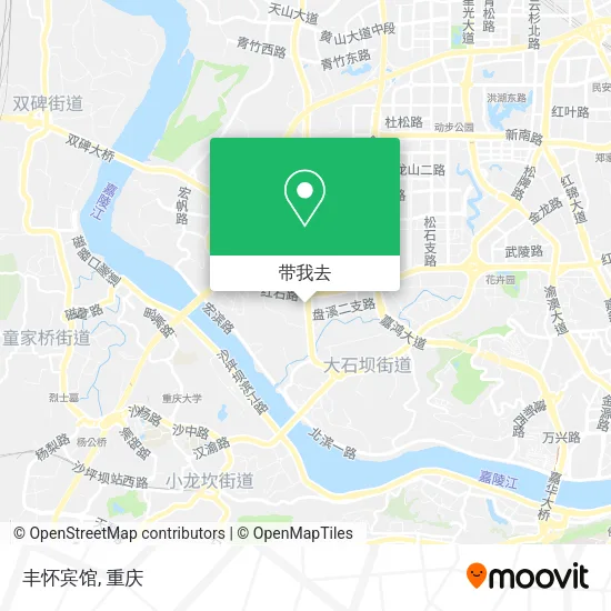 丰怀宾馆地图