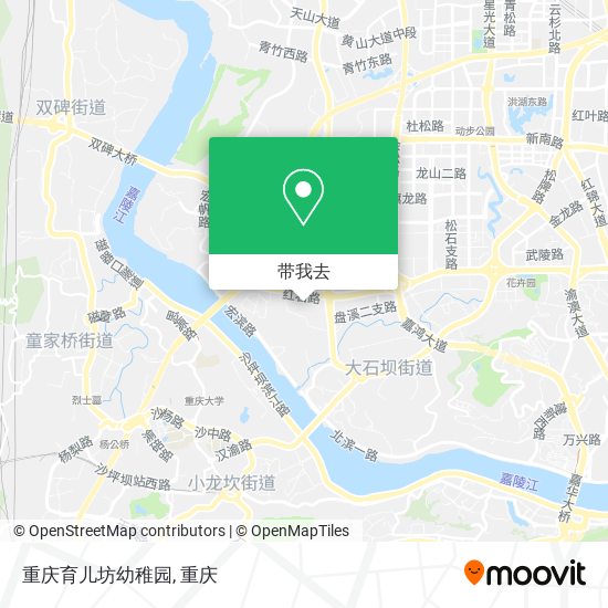 重庆育儿坊幼稚园地图