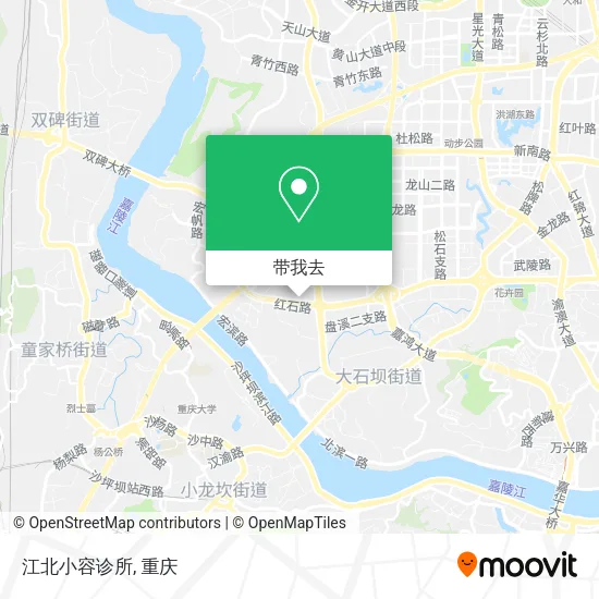 江北小容诊所地图