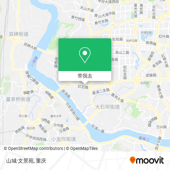 山城·文景苑地图