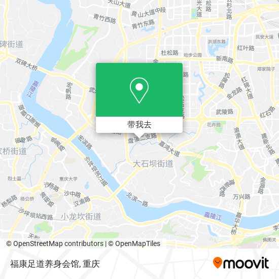 福康足道养身会馆地图