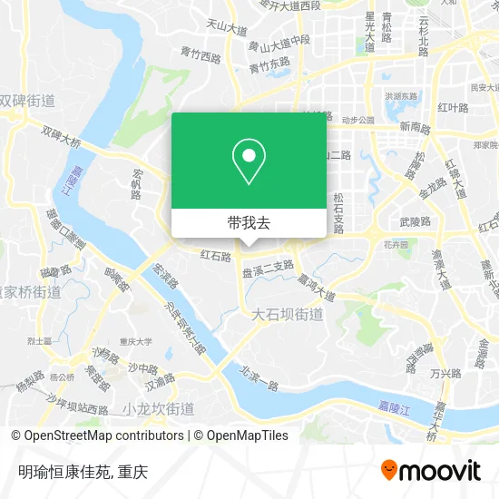 明瑜恒康佳苑地图