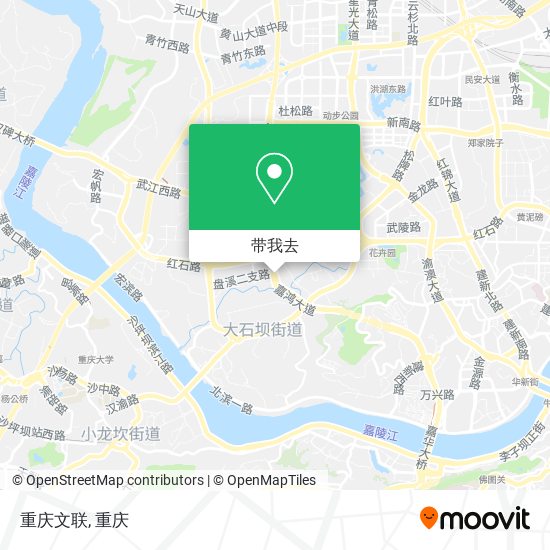重庆文联地图