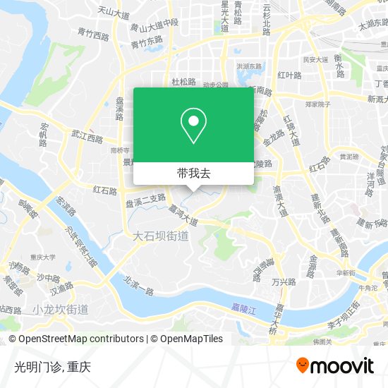 光明门诊地图