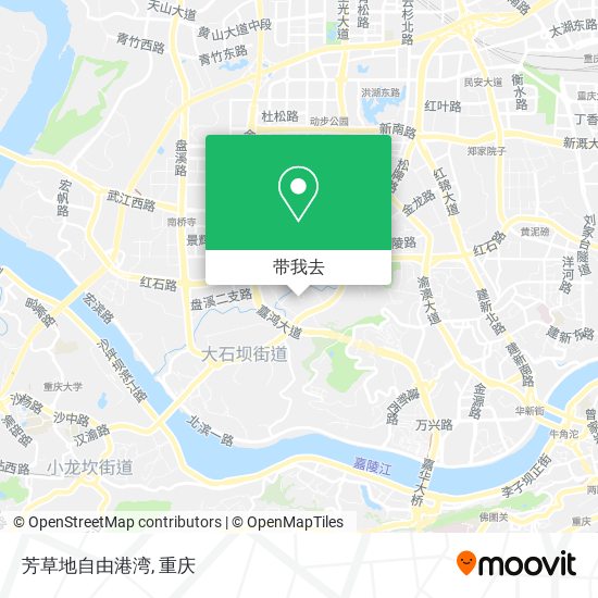 芳草地自由港湾地图