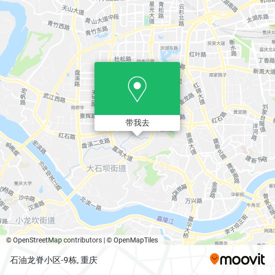 石油龙脊小区-9栋地图