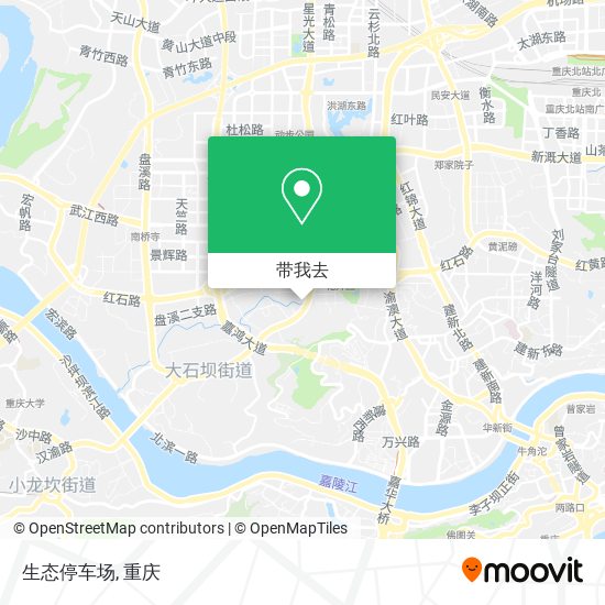 生态停车场地图