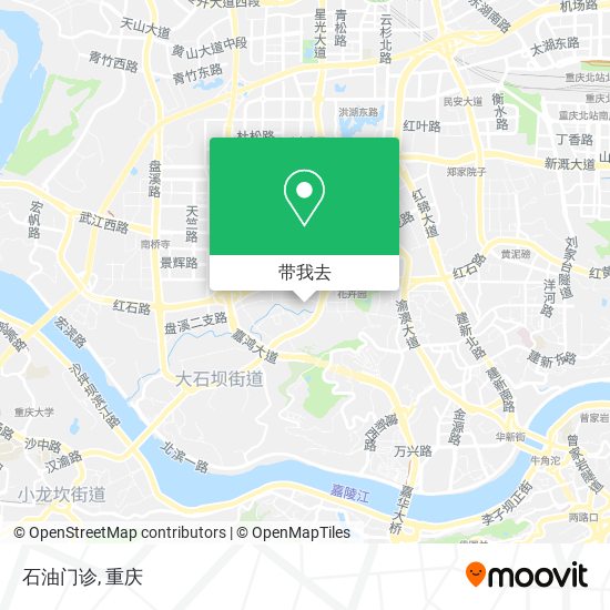 石油门诊地图