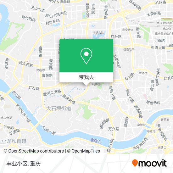 丰业小区地图