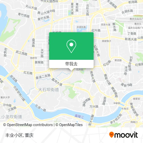 丰业小区地图
