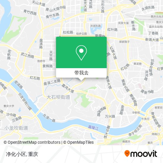 净化小区地图