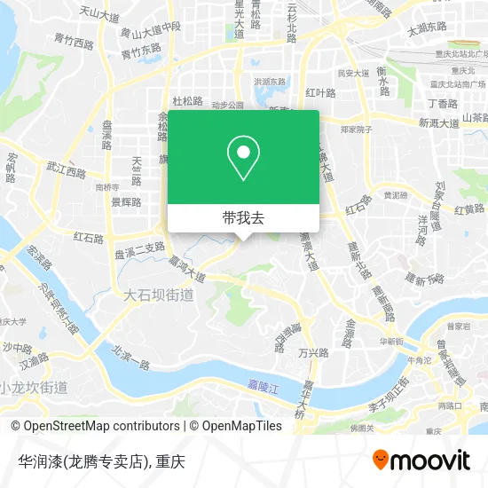 华润漆(龙腾专卖店)地图