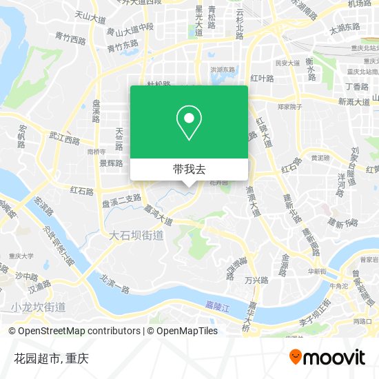 花园超市地图