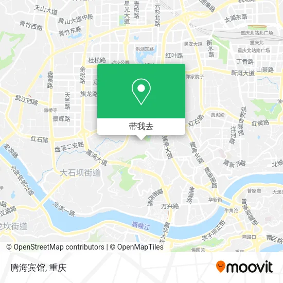 腾海宾馆地图