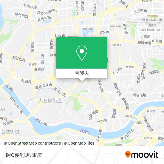 阿Q便利店地图