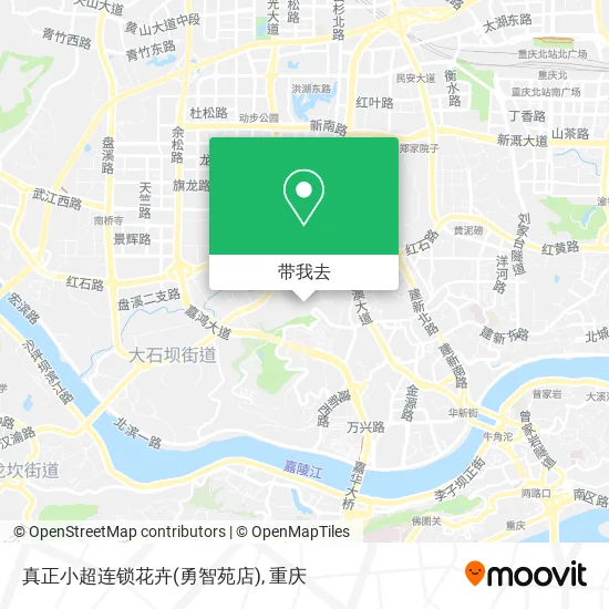 真正小超连锁花卉(勇智苑店)地图