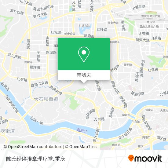 陈氏经络推拿理疗堂地图