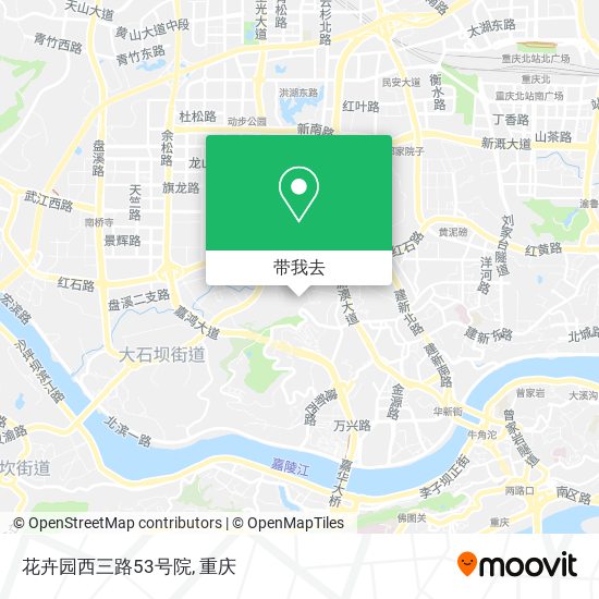 花卉园西三路53号院地图