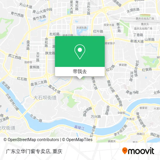 广东立华门窗专卖店地图