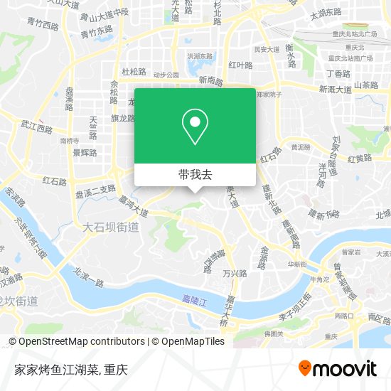 家家烤鱼江湖菜地图
