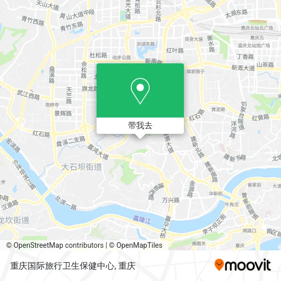 重庆国际旅行卫生保健中心地图