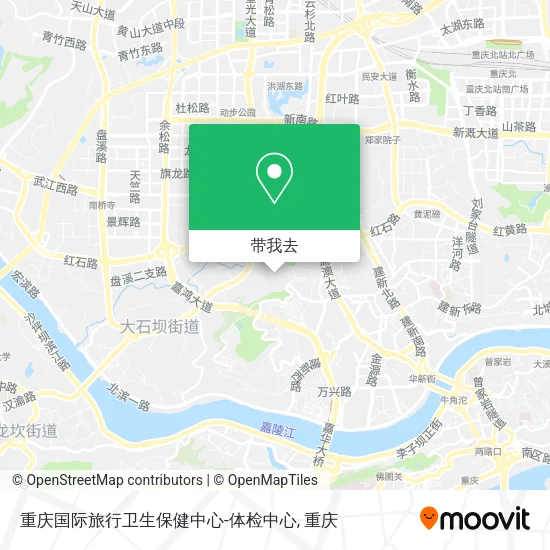 重庆国际旅行卫生保健中心-体检中心地图
