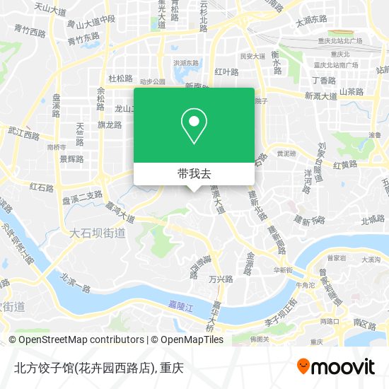 北方饺子馆(花卉园西路店)地图