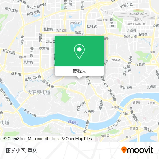 丽景小区地图