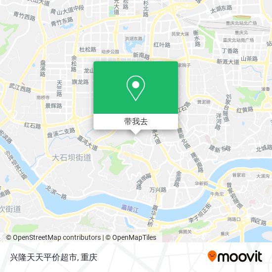 兴隆天天平价超市地图