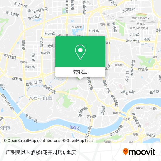 广积良风味酒楼(花卉园店)地图