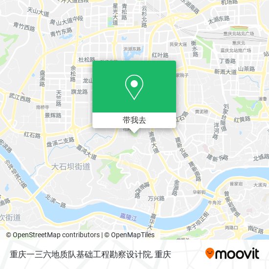 重庆一三六地质队基础工程勘察设计院地图