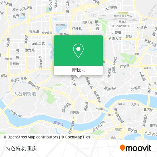 特色豌杂地图