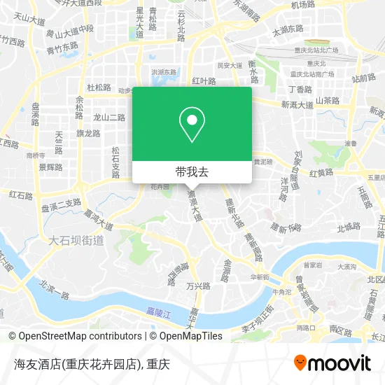海友酒店(重庆花卉园店)地图