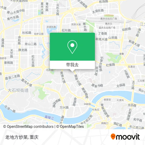 老地方炒菜地图