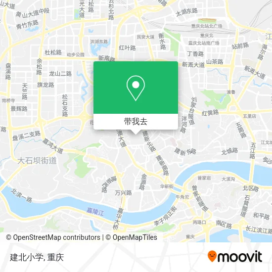 建北小学地图